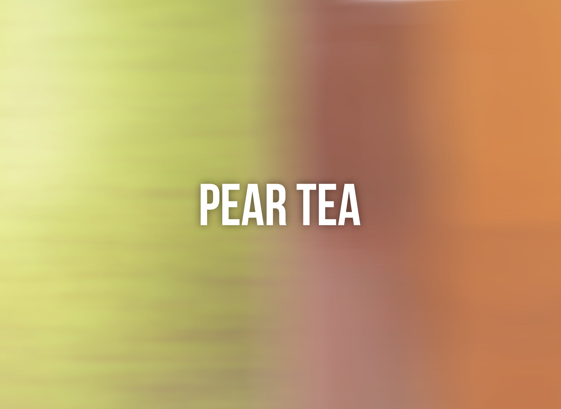 Pear tea