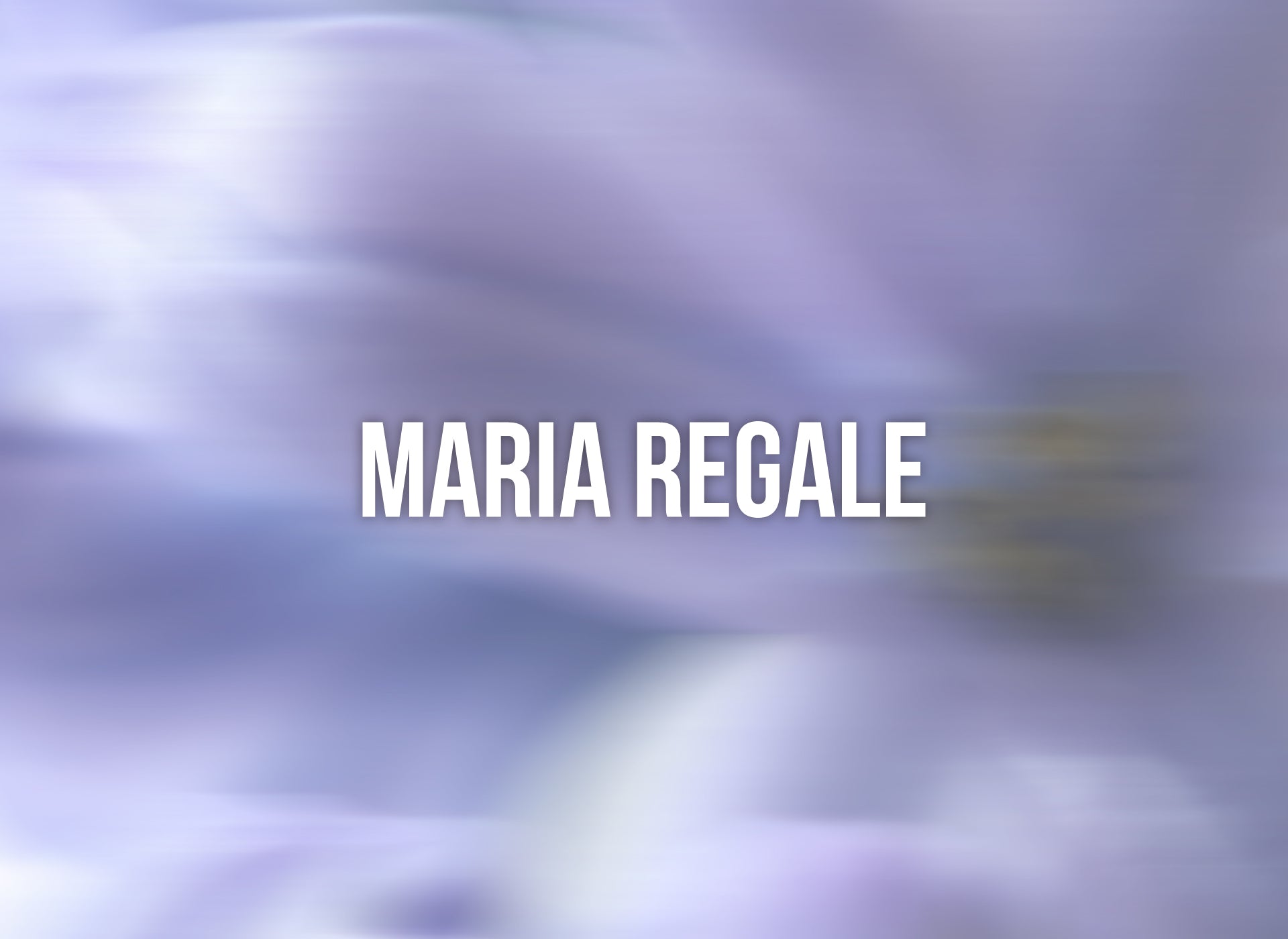 Maria Regale
