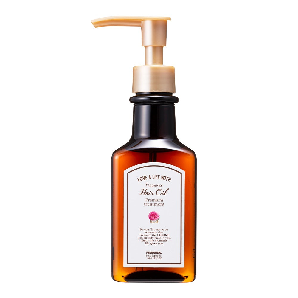 プレミアム ヘアオイル 140ml（ピンクエウフォリア）