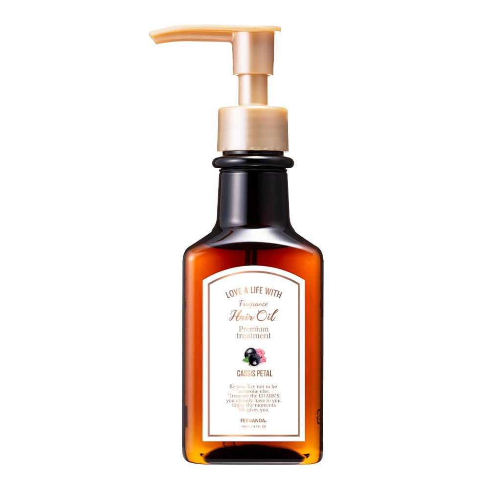 プレミアム ヘアオイル 140ml（カシスペタル）
