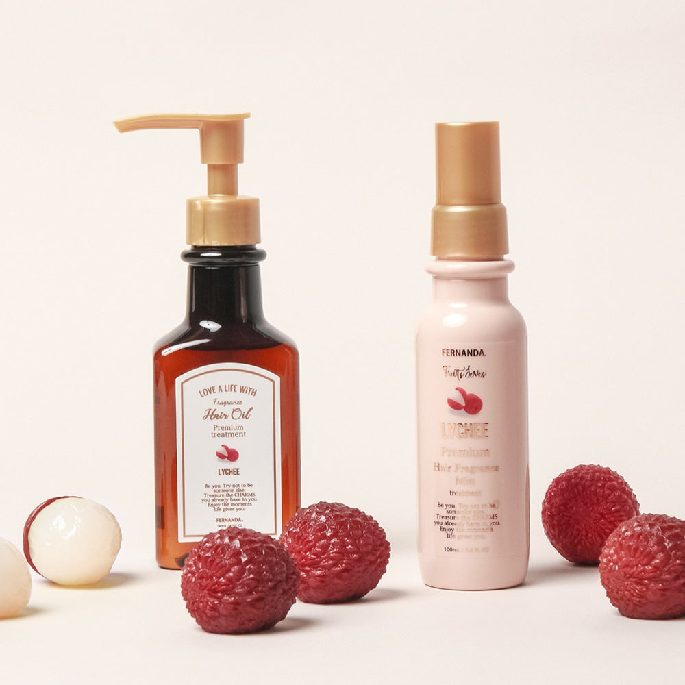 プレミアム ヘアオイル 140ml（ライチ） – FERNANDA