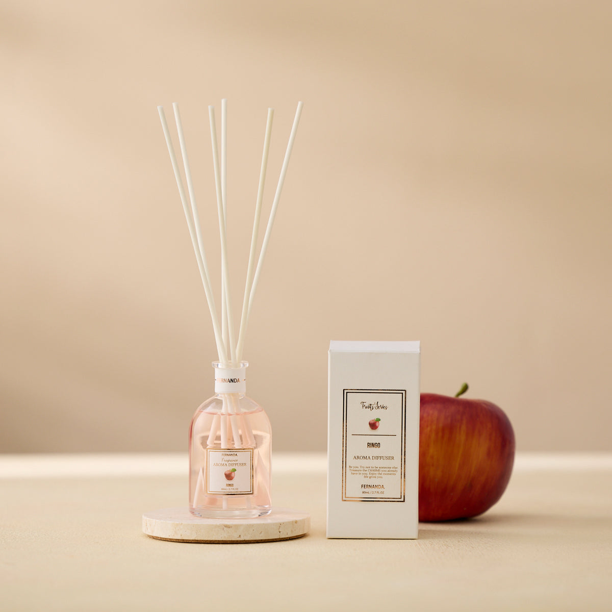 アロマディフューザー 80ml（リンゴ）