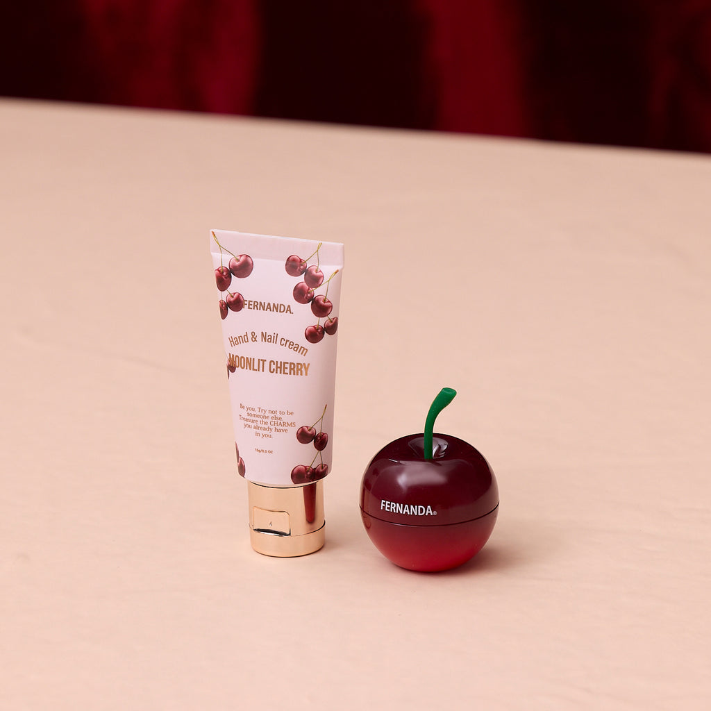 ミニ ハンド＆ネイルクリーム＋マルチバーム ギフトセット（ムーンリット チェリー）