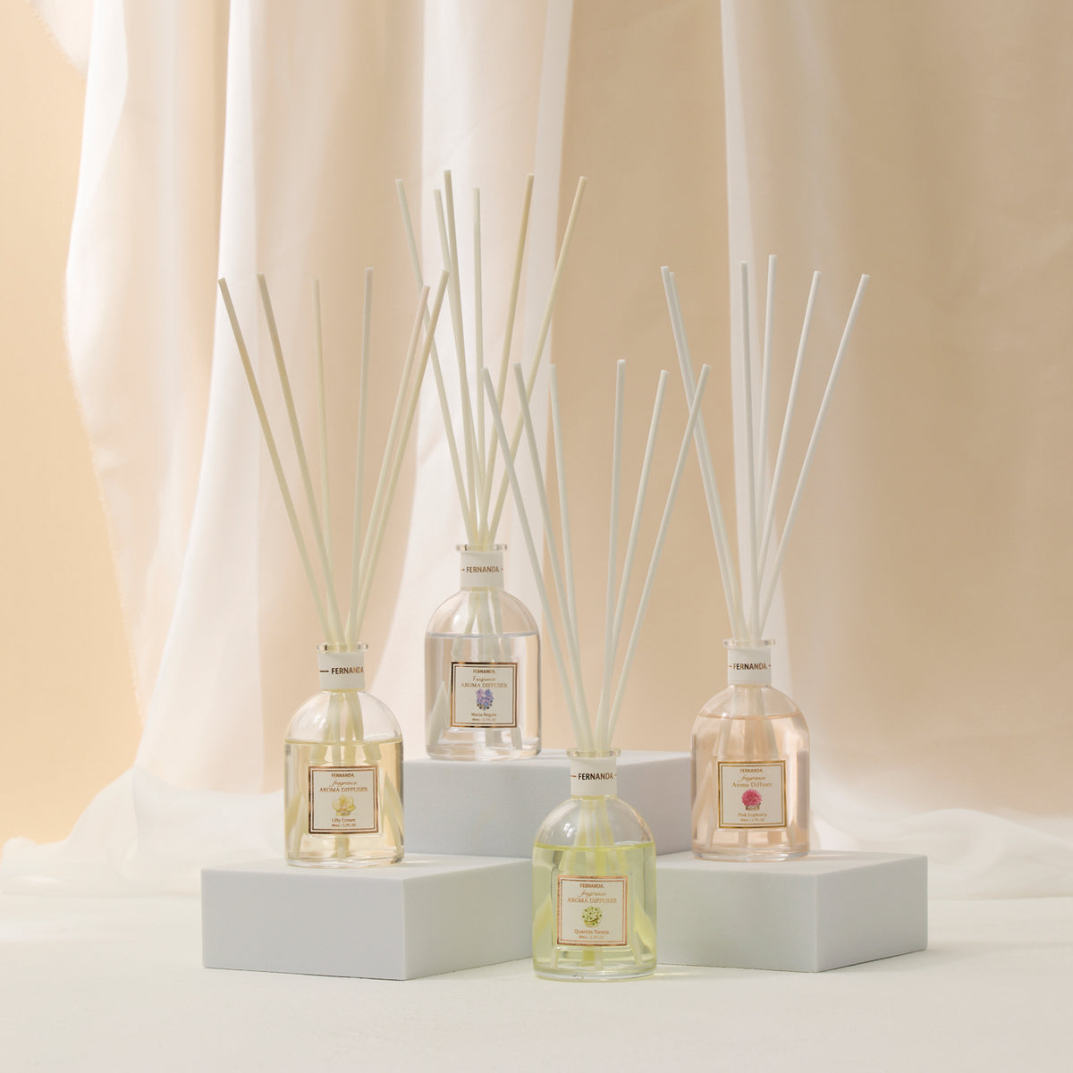 アロマディフューザー 80ml（ピンクエウフォリア）