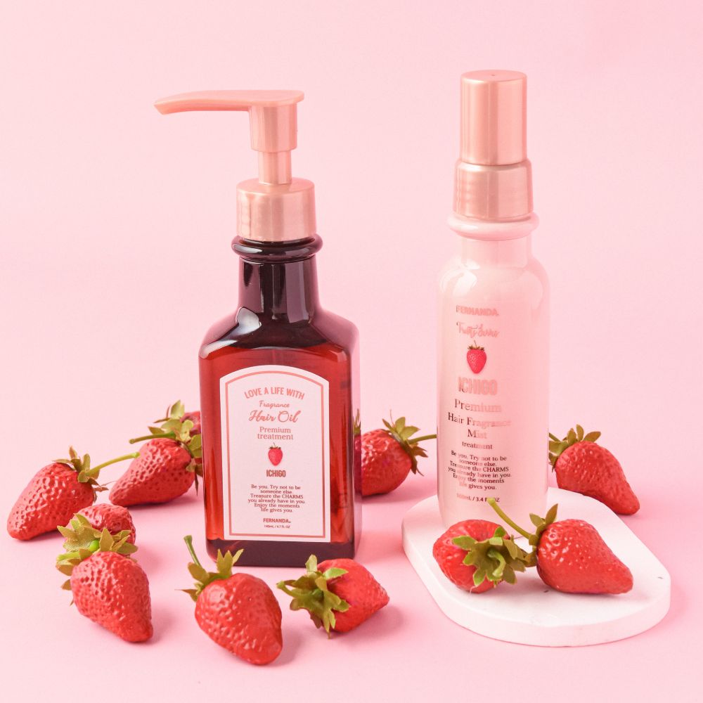 プレミアム ヘアオイル 140ml（イチゴ）