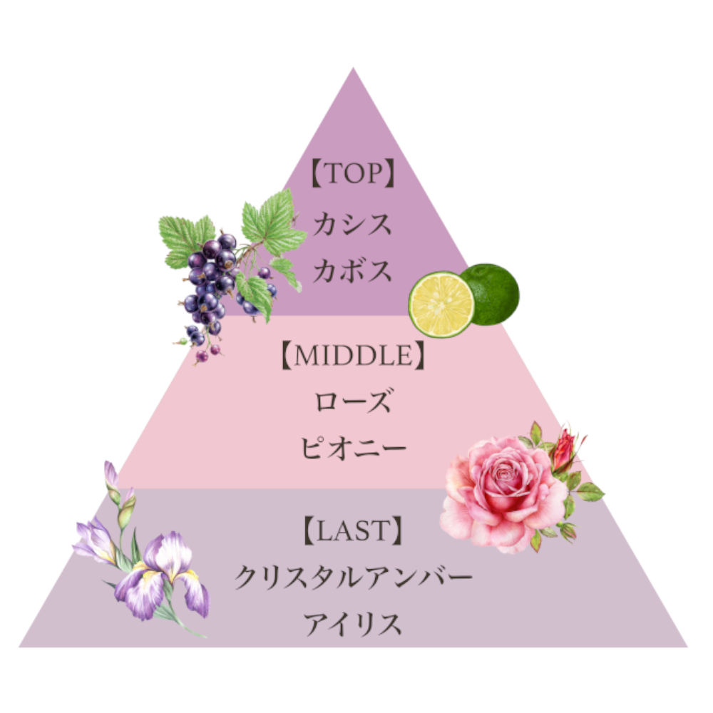 アロマディフューザー 80ml（カシスペタル）