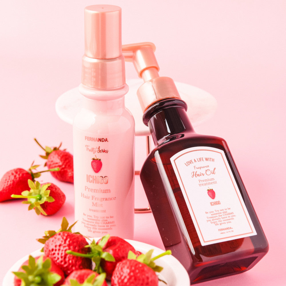 プレミアム ヘアオイル 140ml（イチゴ）