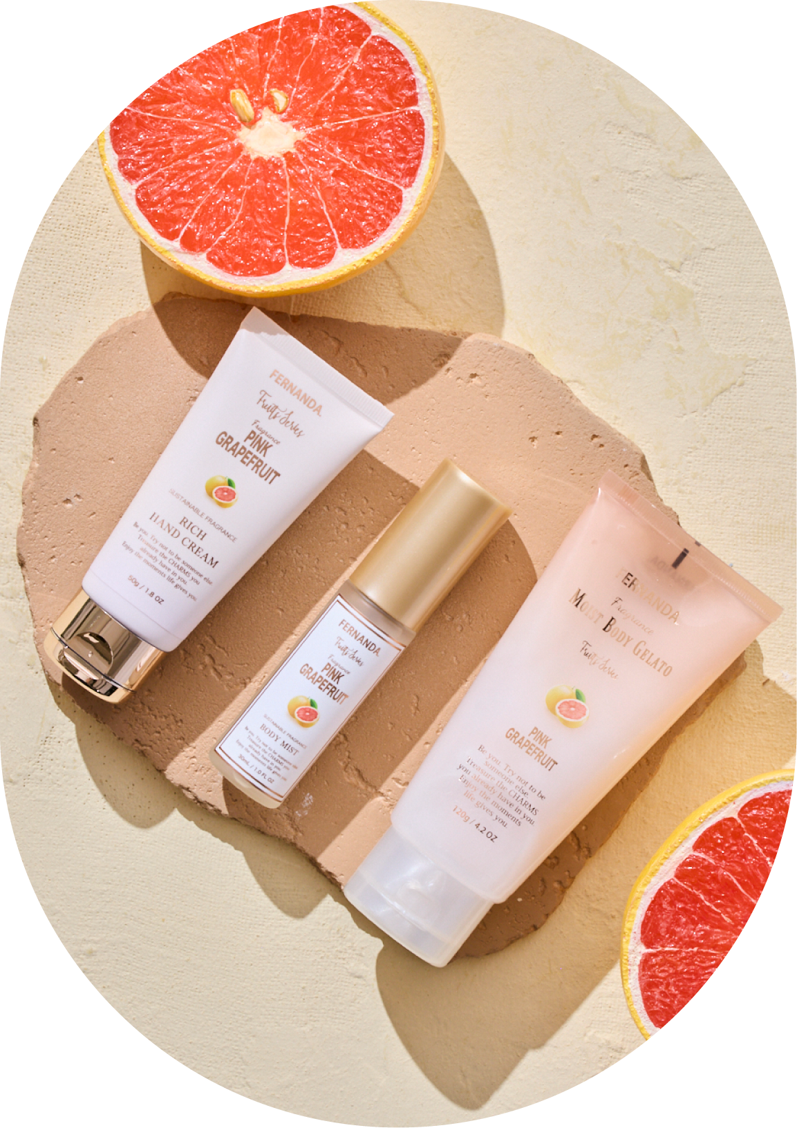 Pink Grapefruit COLLECTION 2026 – FERNANDA Pink Grapefruit COLLECTION 2026 – FERNANDA
