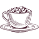 キャラメルラテ
