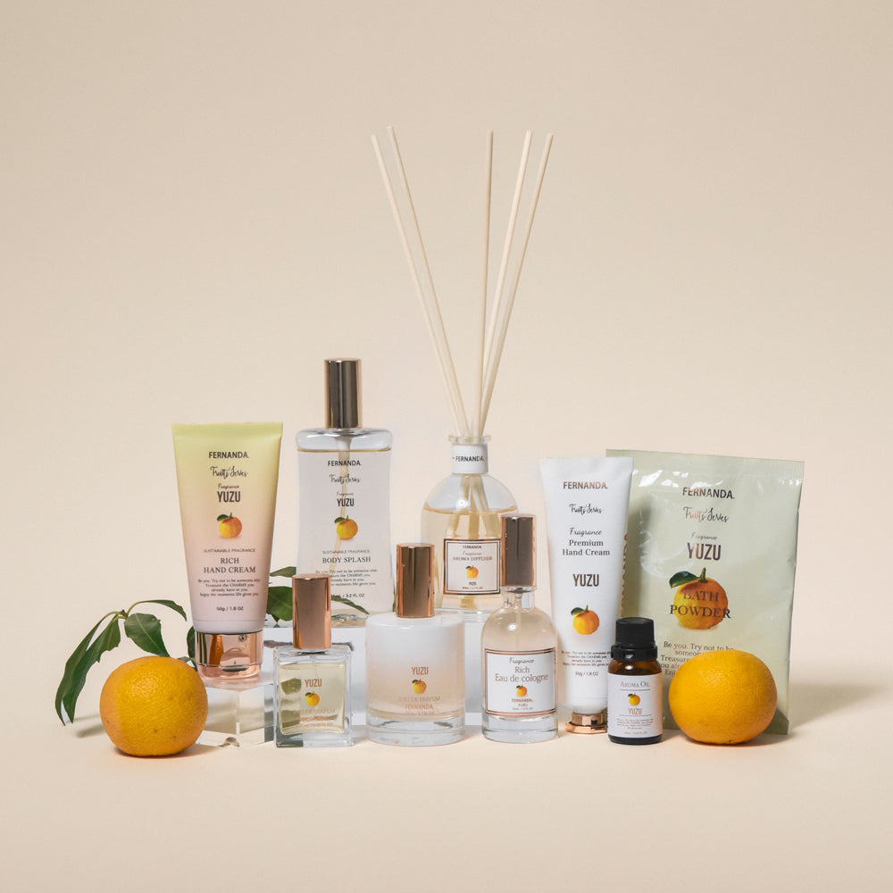 【ミルク様用】FERNANDA Fragrance YUZU ギフトセット４０個 爽やかで奥ゆかしい“ゆず”の香りでほっとひと息リフレッシュ。「ユズ
